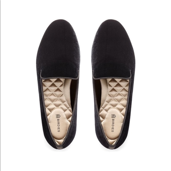 Birdies Shoes - Birdies The Starling black Velvet